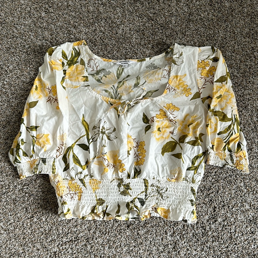 100% Cotton Blouse - BB Dakota Steven Madden - Like New